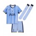 Camisa de time de futebol Tottenham Hotspur Brennan Johnson #22 Replicas 2º Equipamento Infantil 2024-25 Manga Curta (+ Calças curtas)